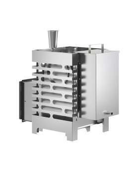 Печь для бани ASTON 12 INOX стекло "АКВА"-foto3