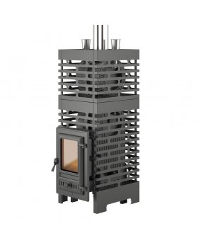 Печь для бани ASTON «Шторм Турбопар» б/в (чугун)