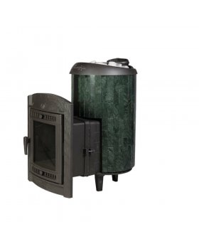 Печь банная «Атмосфера L» ламели «Верде Гватемала» наборный рисунок-foto2