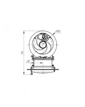 Печь банная «Атмосфера L» ламели «Верде Гватемала» наборный рисунок-foto6