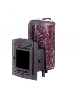 Печь банная «Атмосфера XL» ламели «Россо Леванто»-foto2