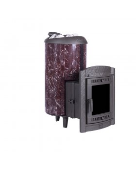 Печь банная «Атмосфера XL» ламели «Россо Леванто»-foto6