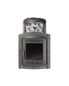 Печь банная «Атмосфера L» с комбинированной облицовкой «Окаменевшее дерево» наборное-foto3