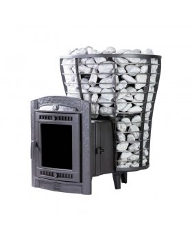 Печь банная «Атмосфера V» сетка нержавейка-foto2