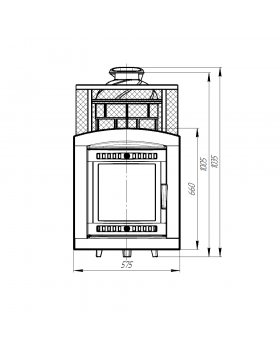 Печь банная «Атмосфера XL» сетка нержавейка-foto4