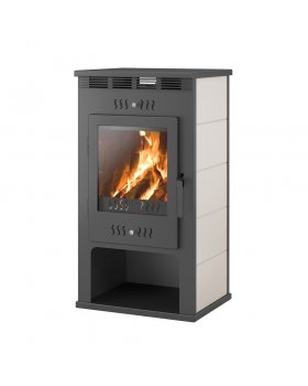 Печь-Камин ASTON 11 кВт (180 м3) Ø 150мм