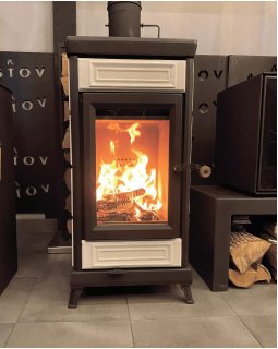 Печь-камин Astov Майолика-foto2