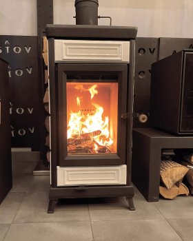 Печь-камин Astov Майолика-foto2