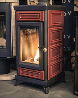 Печь-камин Astov Майолика-foto3