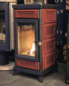 Печь-камин Astov Майолика-foto3