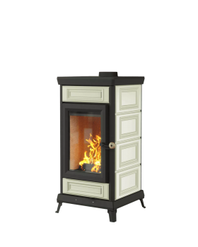 Печь-камин Astov Майолика (Белый)