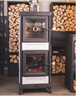 Astov Майолика с духовкой (Белый)-foto4