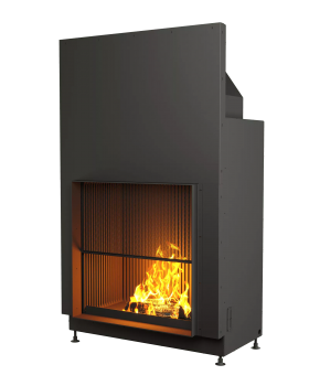 Открытая каминная топка с сеткой АСТОВ О1С 85\85