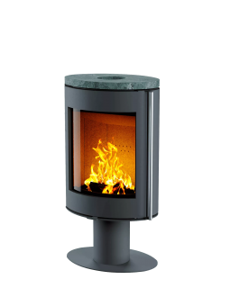 ПЕЧЬ-КАМИН OVAL (Сталь)-foto2