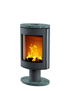 ПЕЧЬ-КАМИН OVAL (Сталь)-foto5