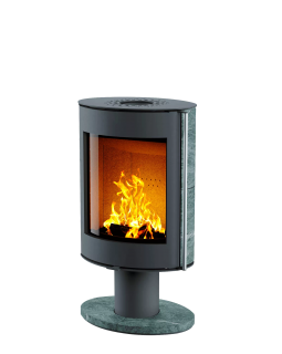 ПЕЧЬ-КАМИН OVAL (Талькомагнезит)-foto3