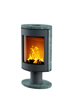 ПЕЧЬ-КАМИН OVAL (Талькомагнезит)-foto4