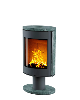 ПЕЧЬ-КАМИН OVAL (Талькомагнезит)-foto4