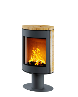 ПЕЧЬ-КАМИН OVAL (Песчаник)-foto2