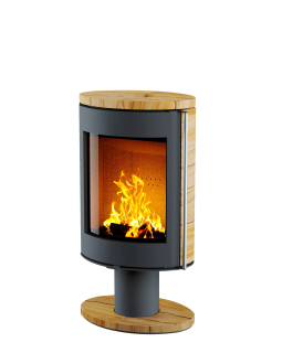 ПЕЧЬ-КАМИН OVAL (Песчаник)-foto4