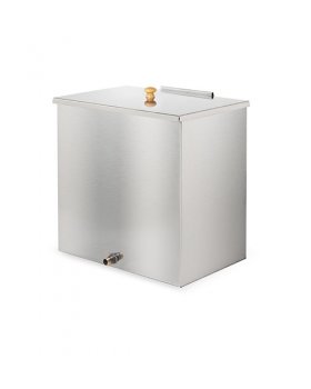 Бак нерж. навесной 40л (AISI 439) для печи Русичъ 22 «Аква»