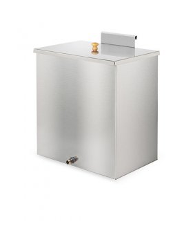 Бак нерж. навесной 61л (AISI 439) для печи Русичъ 22 «Аква»