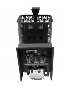 Печь с закрытой каменкой Varna 16 ГАЗ Aisi 430