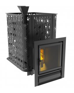 Печь с закрытой каменкой Varna 26 Aisi 430