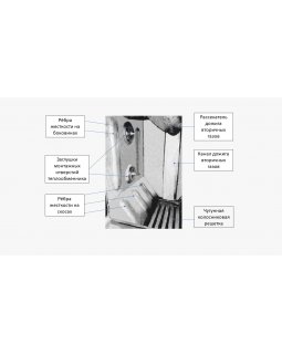 Печь с закрытой каменкой Varna 26 Aisi 430-foto6