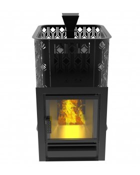 Печь с закрытой каменкой Varna 26 Aisi 430-foto3