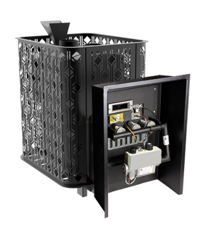 Чугунная печь с закрытой каменкой Verona 18 ГАЗ