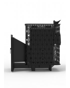 Чугунная печь с закрытой каменкой Verona 18 ГАЗ-foto3