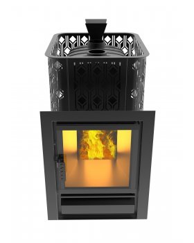 Чугунная печь с закрытой каменкой Verona 26-foto5