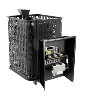 Чугунная печь с закрытой каменкой Verona 26 ГАЗ