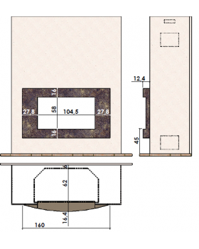 Каминная облицовка CHAZELLES Hossegor-foto2
