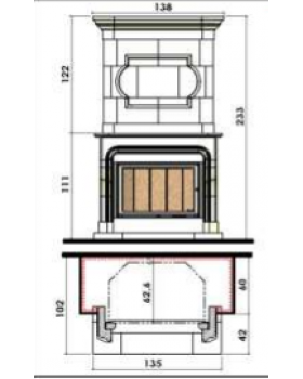 Каминная облицовка CHAZELLES Gentilhommiere-foto2