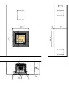Каминная облицовка CHAZELLES Zen-foto2
