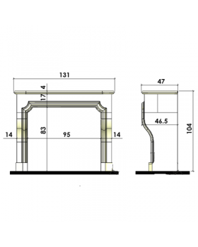 Каминная облицовка CHAZELLES Bastide-foto2