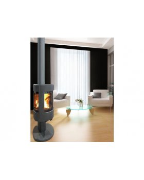 Печь-камин CHAZELLES Equinoxe дровяная-foto2