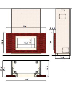 Каминная облицовка CHAZELLES Boat-foto2