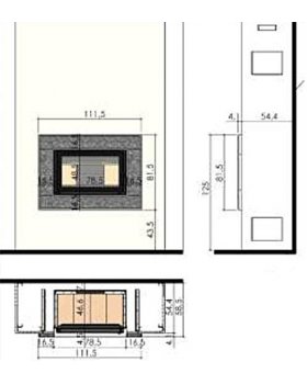 Каминная облицовка CHAZELLES Topaze-foto2