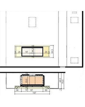 Каминная облицовка CHAZELLES Vision-foto2
