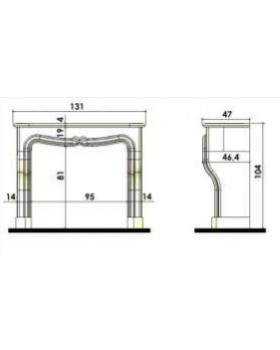 Каминная облицовка CHAZELLES Manoir-foto2