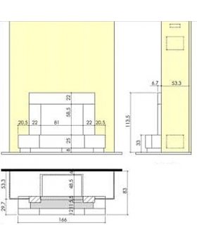 Каминная облицовка CHAZELLES Faubourg-foto2