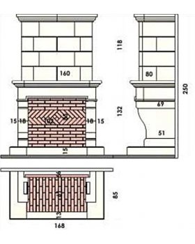 Каминная облицовка CHAZELLES Rochefoucauld-foto2