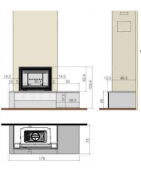 Каминная облицовка CHAZELLES Seoul-foto2