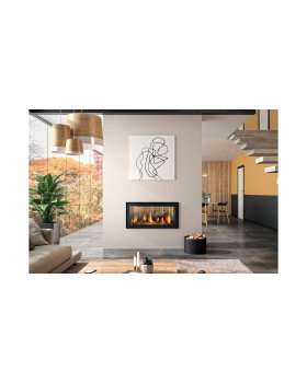 Каминная топка CHAZELLES Cloud 100 R DF HORIZON-foto2