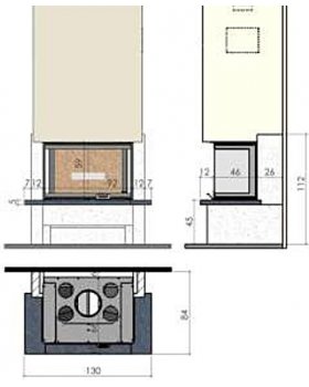 Каминная облицовка CHAZELLES Baltimore-foto2