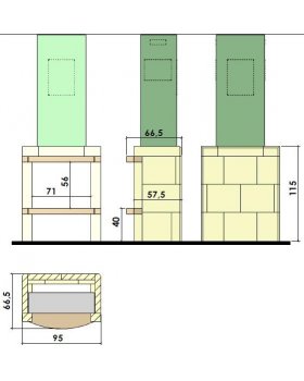 Каминная облицовка CHAZELLES SOLO CS36-foto2