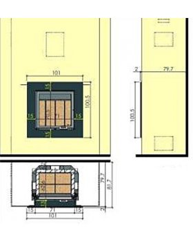 Каминная облицовка CHAZELLES Young-foto2